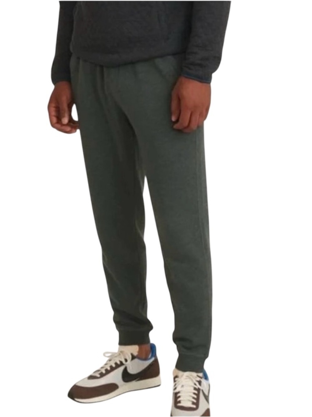 Marine Layer Sherpa Fleece Jogger Sweatpants XL Ponderosa Pine